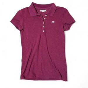 Aeropostale Maroon Polo Shirt